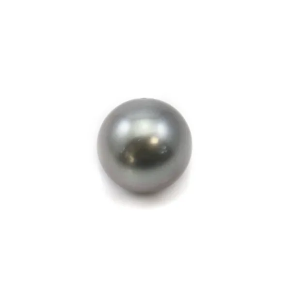 Perle de culture de Tahiti, ronde 8-14 mm x 1pc