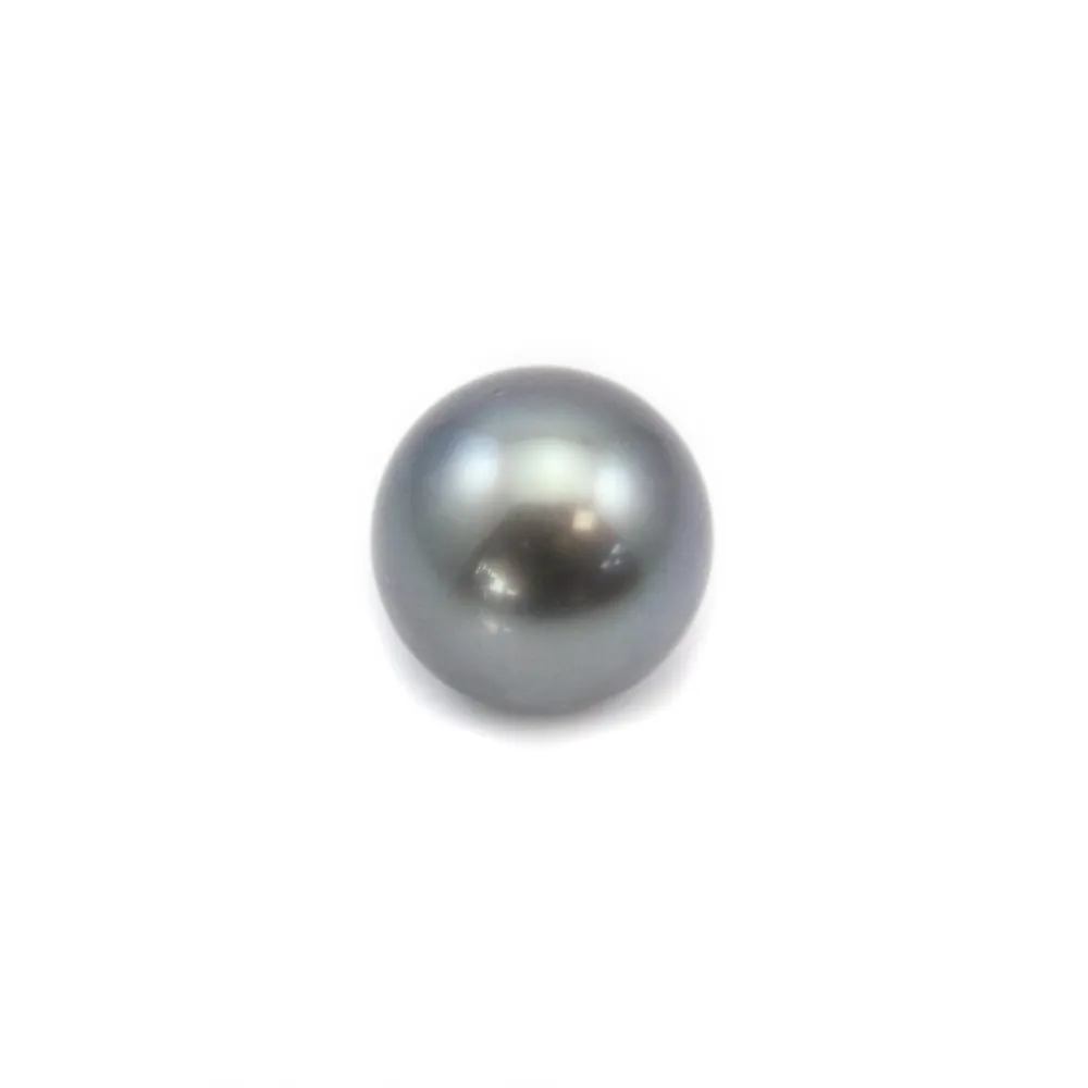 Perle de culture de Tahiti, ronde 8-14 mm x 1pc