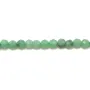 Angélite verte ronde facetté 2mm x 41cm