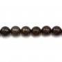 Bronzite ronde 12mm x 4 st