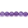 Améthyste claire de forme ronde 6mm x 8 st