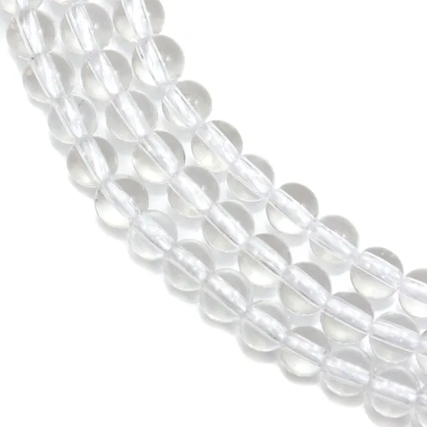 Cristal de roche Ronde 4mm x 40cm