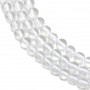 Rock Crystal Quartz Round 4mm x 40cm