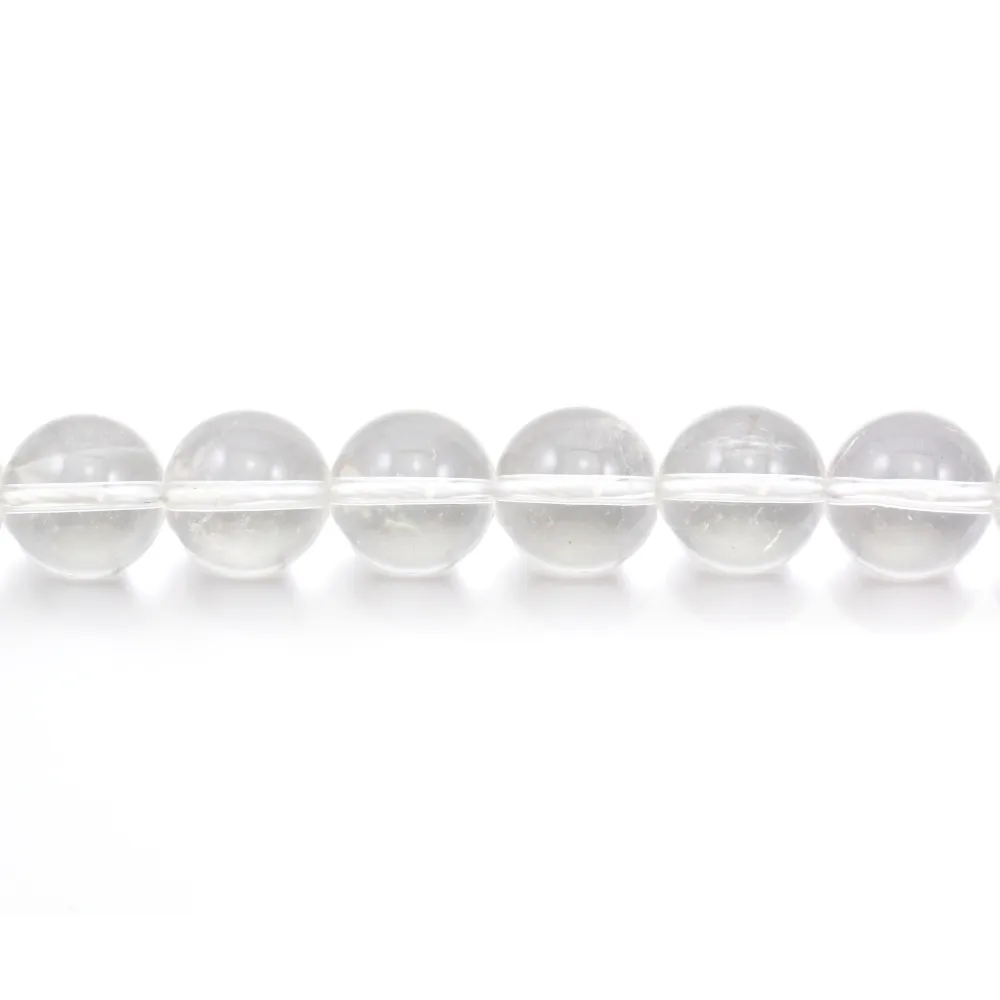 Cristal de roche Ronde 4mm  x 20 pcs 
