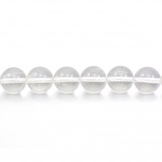 Rock Crystal Quartz Round 4mm x 20 pcs