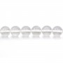 Rock Crystal Quartz Round 4mm x 20 pcs