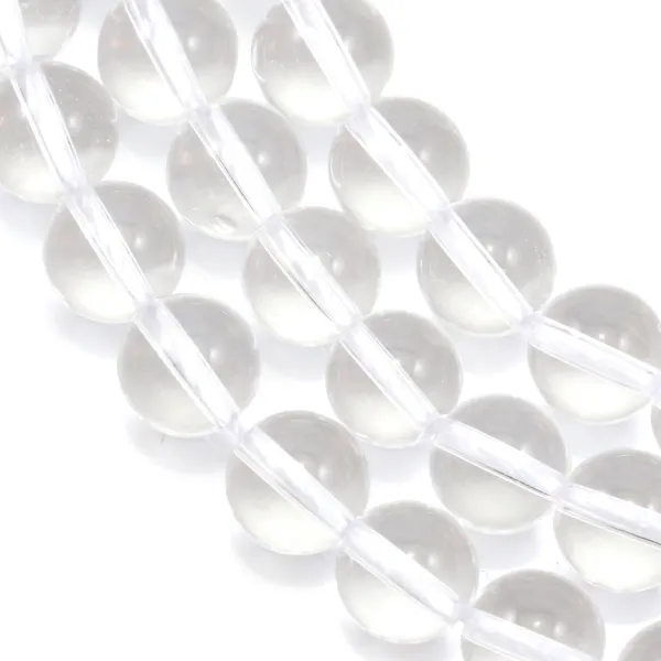 Cristal de roche Ronde 12mm x 40cm