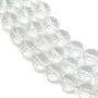 Cristal de roche Ronde Facette 8mm x 40cm