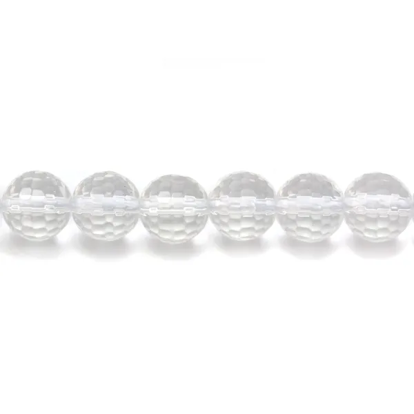 Cristal de roche Ronde Facette