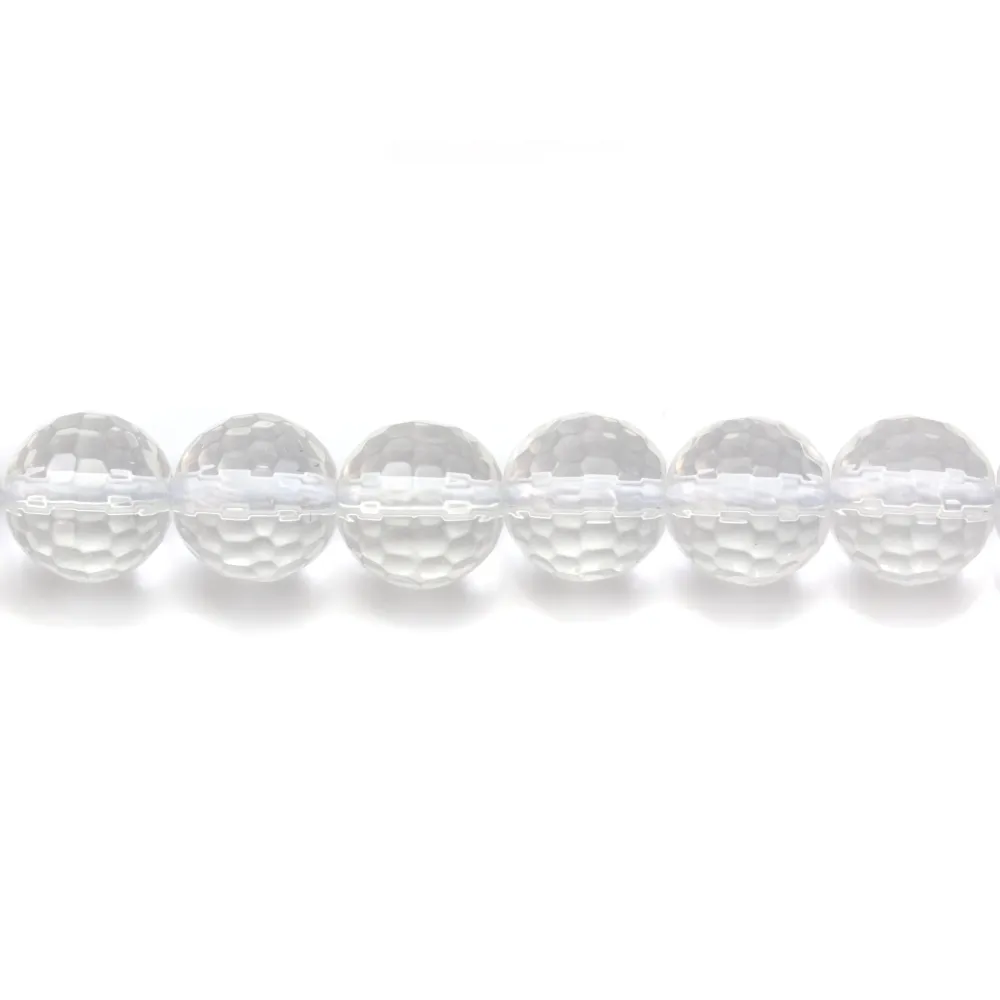 Cristal de roche Ronde Facette
