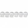 Cristal de roche Ronde Facette 10mm x 40cm