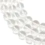 Cristal de roche Ronde Facette 12mm x 40cm