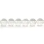 Rock Crystal Quartz Faceted Round