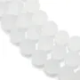 Cristal de roche ronde matte 10mm x 40cm