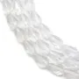 Cristal de roche Goutte Facette 6x9mm x 40cm