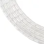 Cristal de roche tube 2x4mm x 40cm
