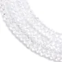 Cristal de roche Rondelle Facette