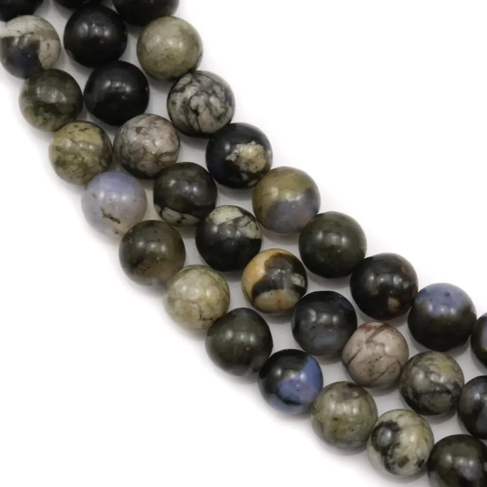 Yellow opal faceted round 4mm x 40cm