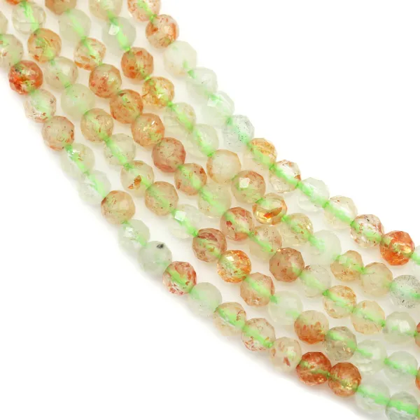 Arusha ronde facettée 2mm x 40cm