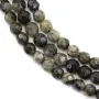 Opal grise ronde facette 4mm x 40cm