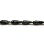 Opal grise goutte facette 6x16mm x 40cm