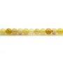 Yellow Opal round 4mm x 40cm