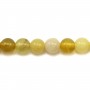Opal Jaune Ronde 6mm x 40cm