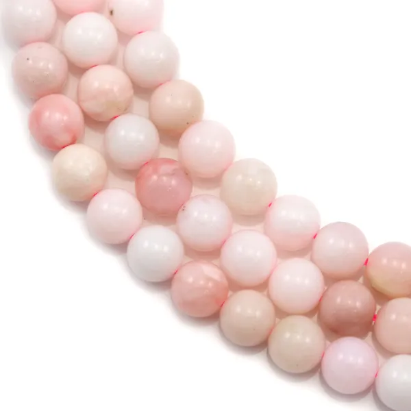 Opale Rose rond 6mm x 40cm