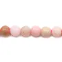 Opale rose pâle rond 5mm x 40cm