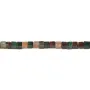Agate d'Inde, en forme de cube 4mm x 39cm