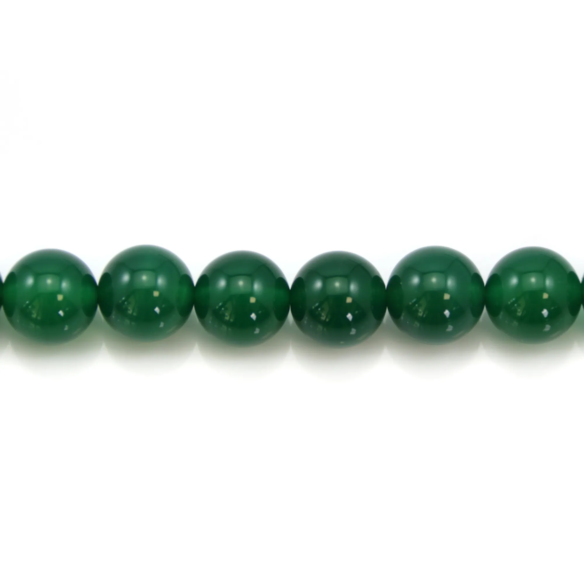Collana Perline Lapislazzoli Naturale 16 Mm Rotondo - Argentato - 14-32 Pollici