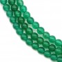 Green Agate round 4mm x 40cm
