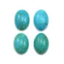 Cabochon Turquoise Ovale 10x14mm x1pc