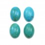 Cabochon Turquoise Oval 10x14mm x 1pc