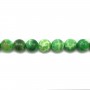 Agate paon,en forme de ronde 10mm x 40cm