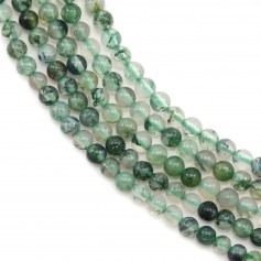 Moss agate 2mm x 40cm 