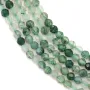 Agate mousse facette 2mm x 39cm