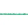 Agate vert ronde 2mm x 40cm