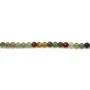 India agate rond facette 2mm x 39cm
