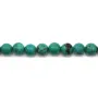 Turquoise Ronde 9mm x 38cm