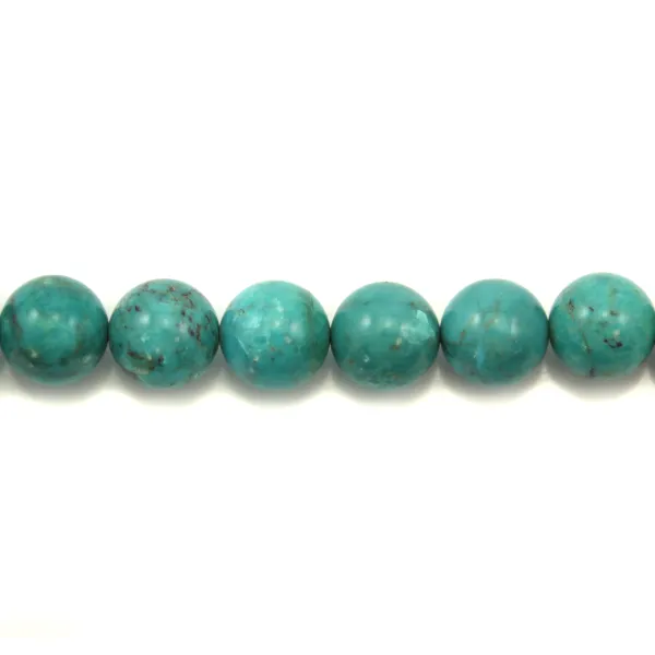 Turquoise round 10mm x 1pc