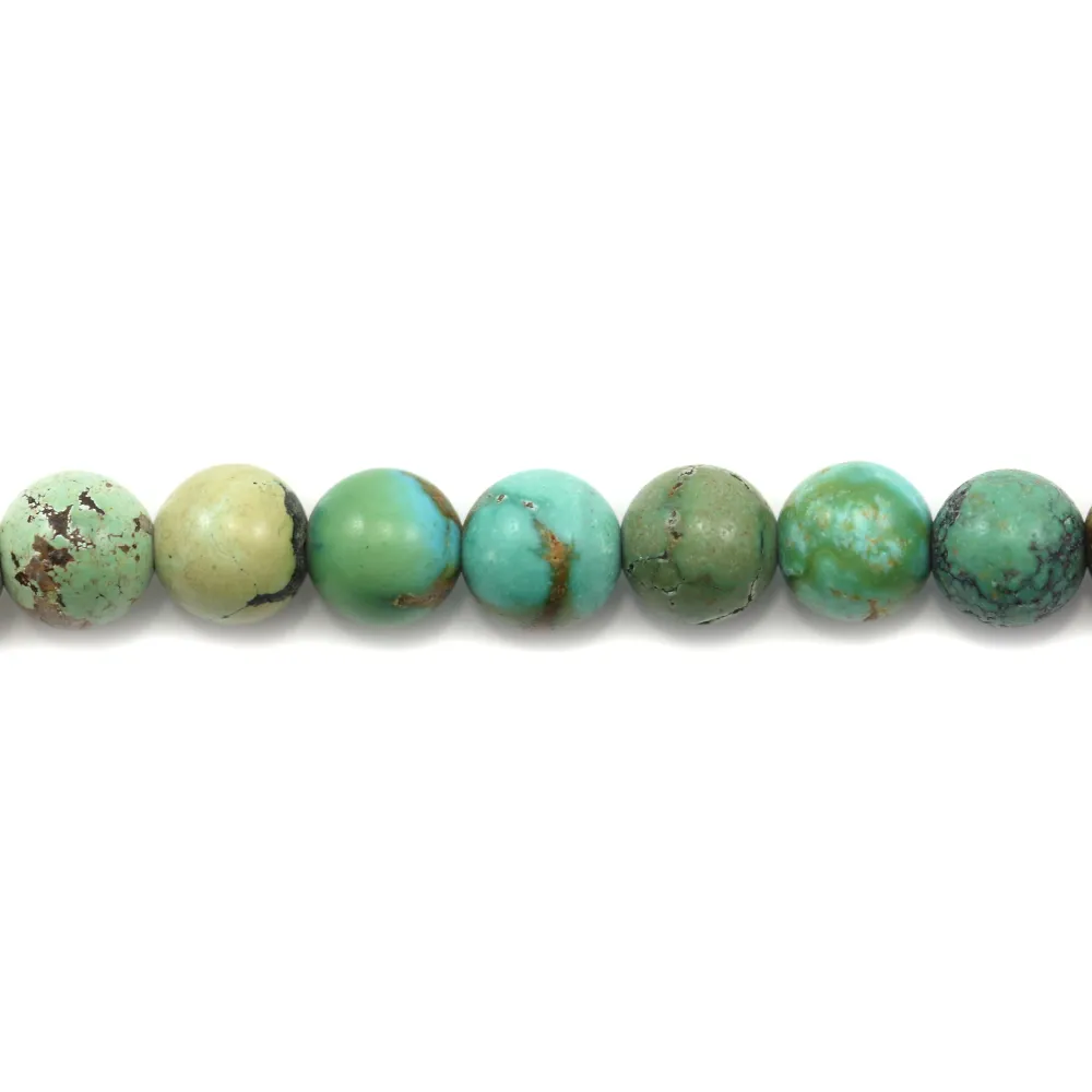 Turquoise Ronde 4-4.5mm x 38cm