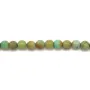 Turquoise ronde 4-5mm x 40cm