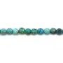 Turquoise naturelle ronde facette 3mm x 40cm