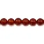 Red agate round 10mm x 40cm
