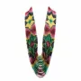 Collier saphir, rubis & émeraude rondelle facette 