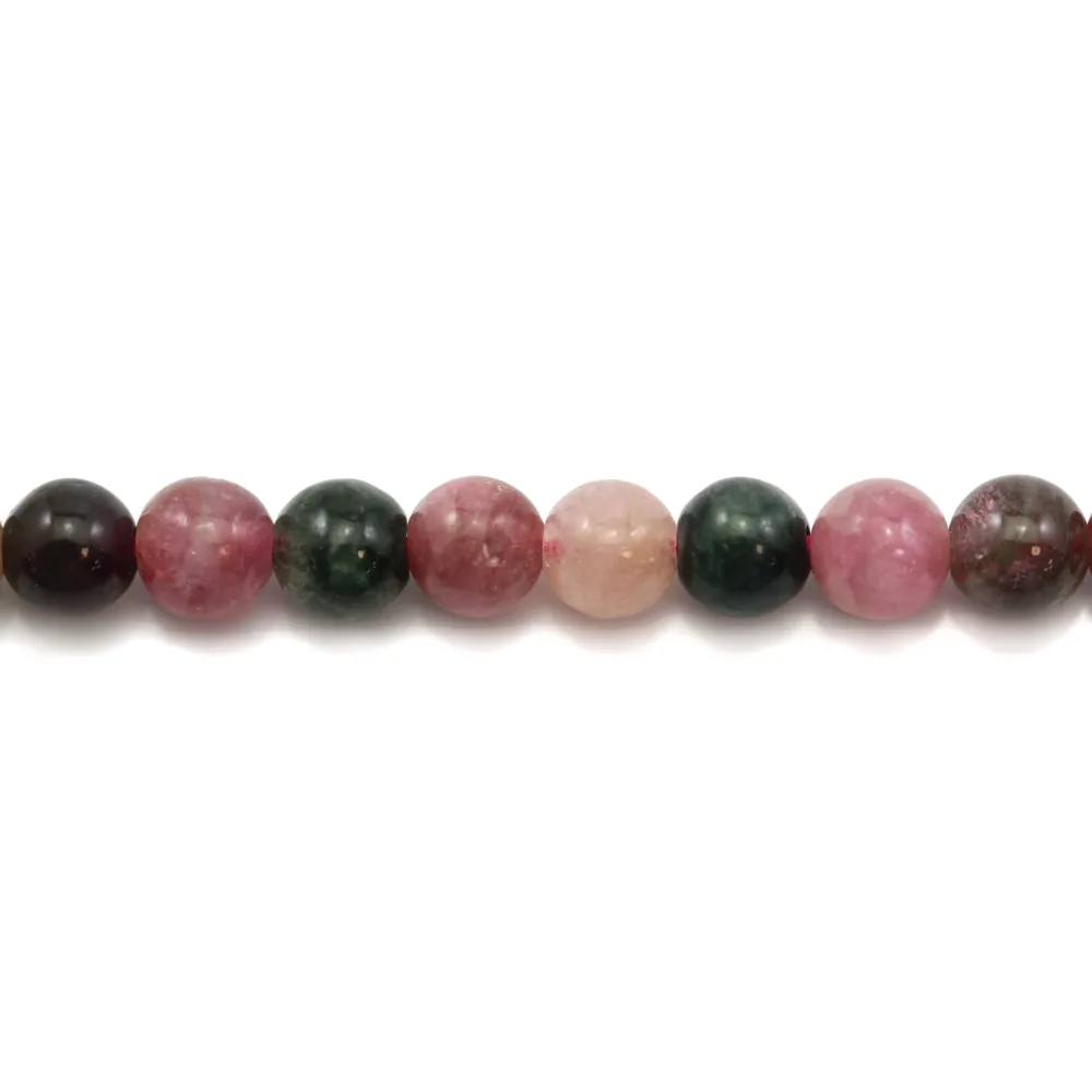 Tourmaline ronde 5.5-6mm x 40cm AA