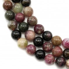 Tourmaline Round 10mm A x 40cm
