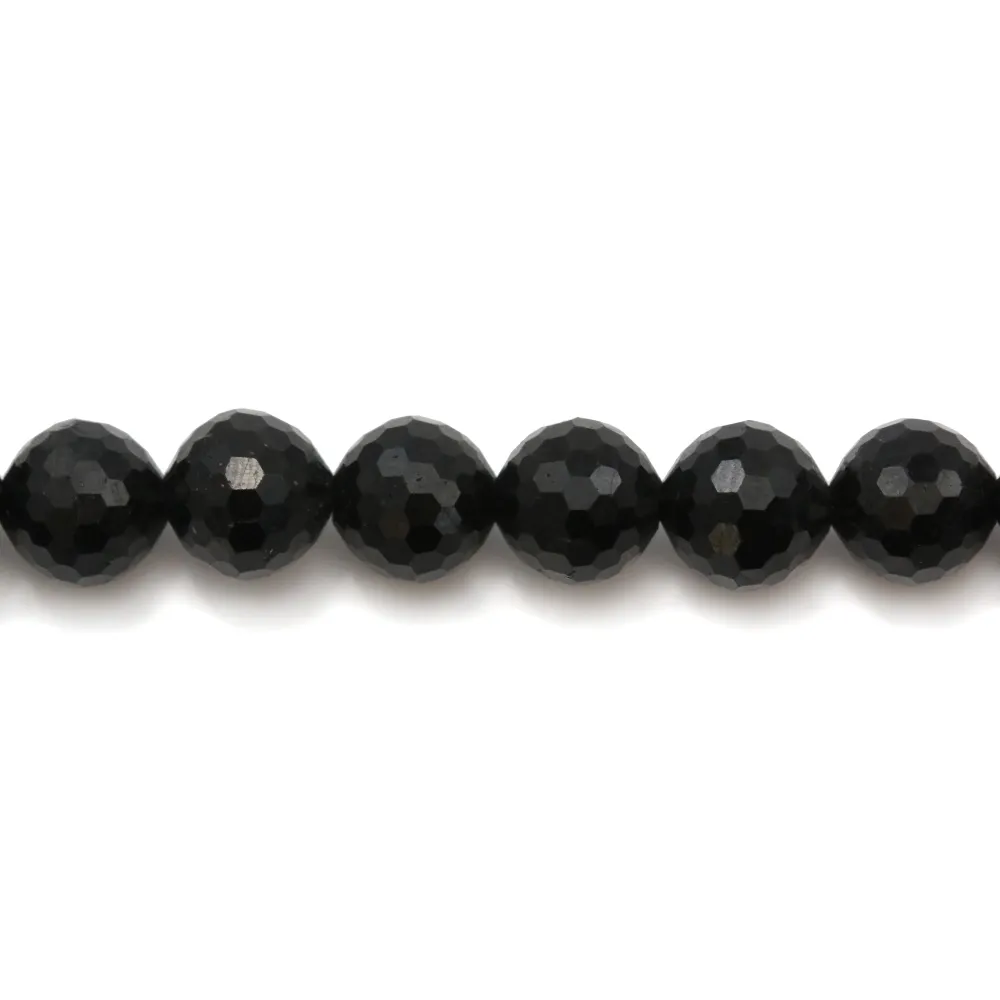 Tourmaline ronde 6mm  x 6pcs