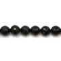 Tourmaline Noire Ronde Facette 6mm